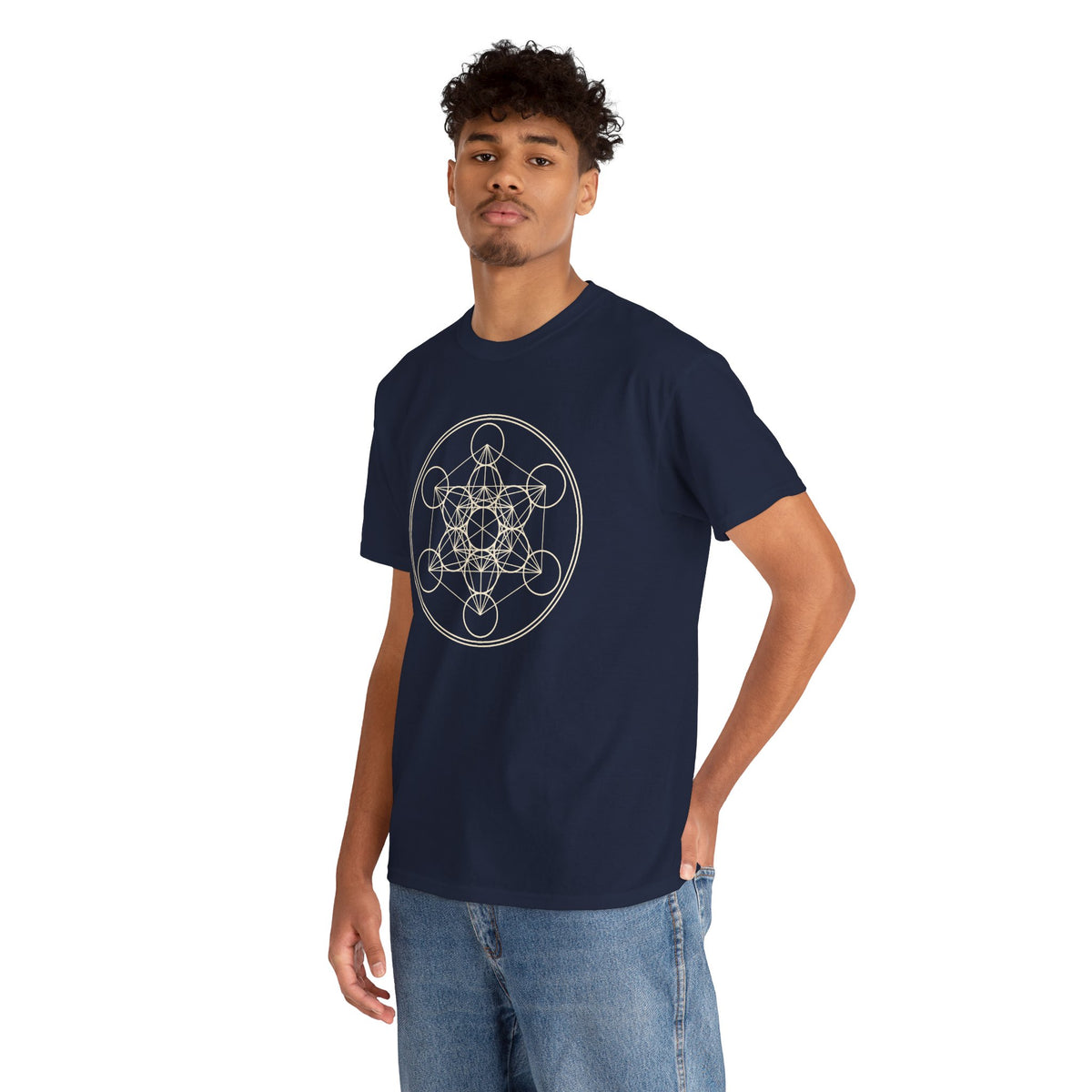Sacred Geometry Metatron’s Cube T-Shirt