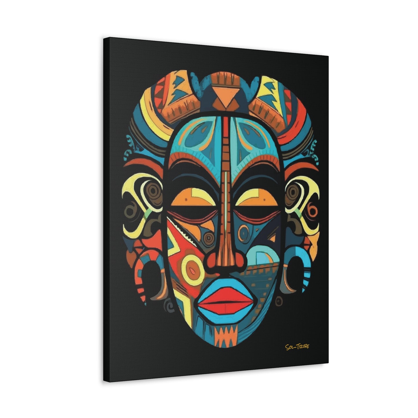 TRIBAL MASK 2 Canvas