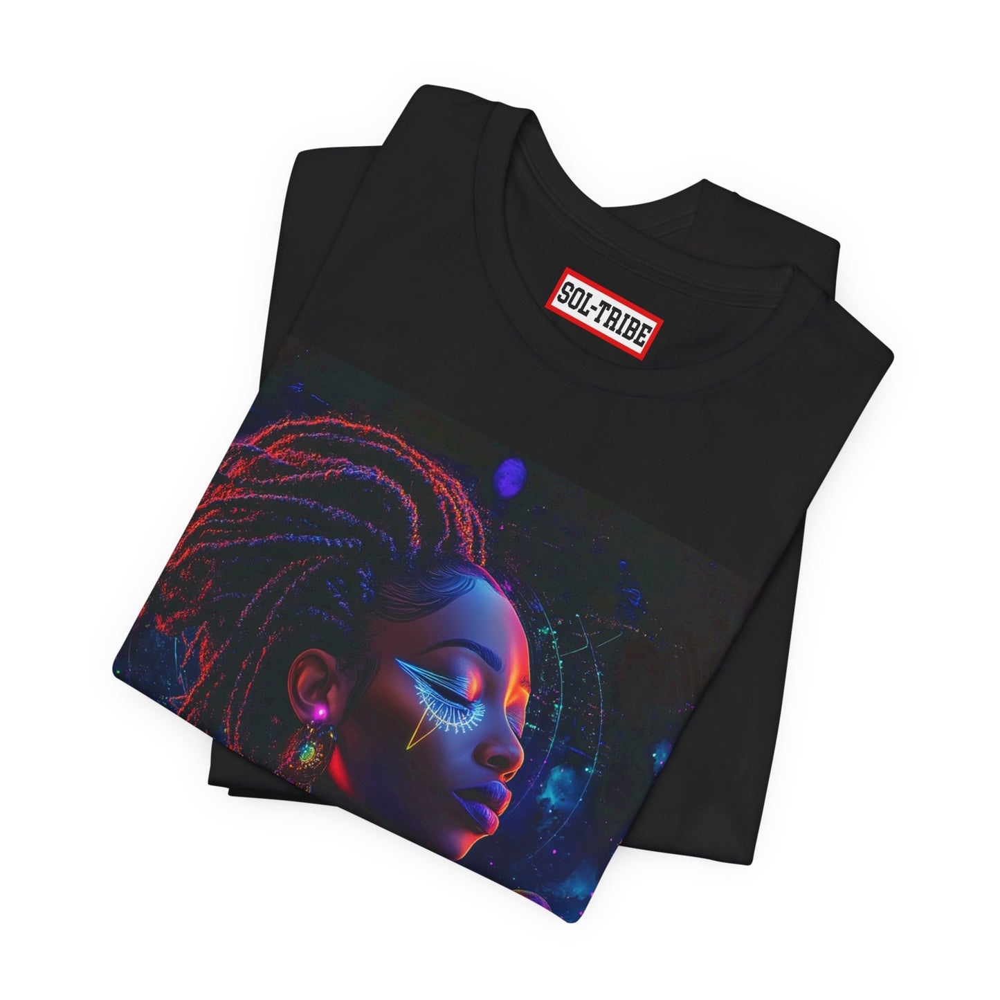 T‑Shirt — "Sacred Grooves" Neon BeatniX Graphic Tee