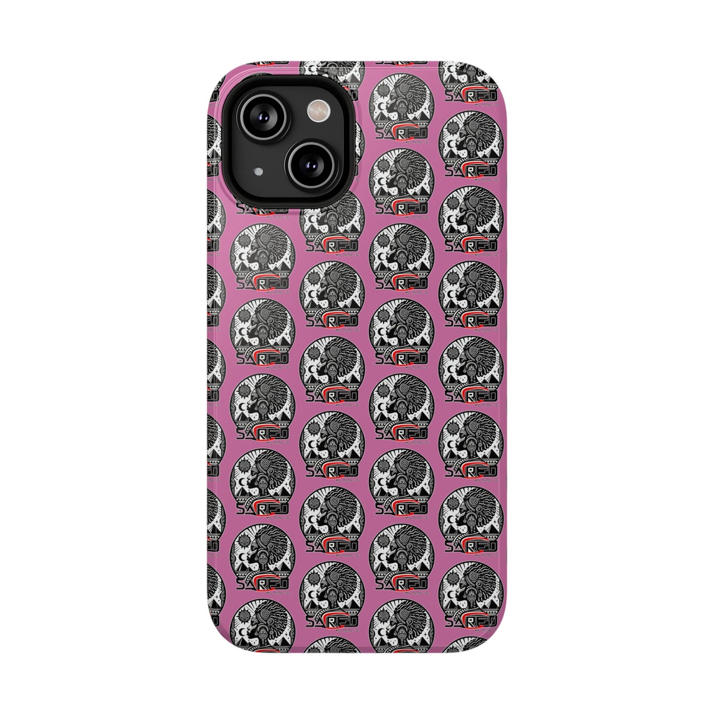 Sacred Tea Impact-Resistant Phone Cases (PINK)