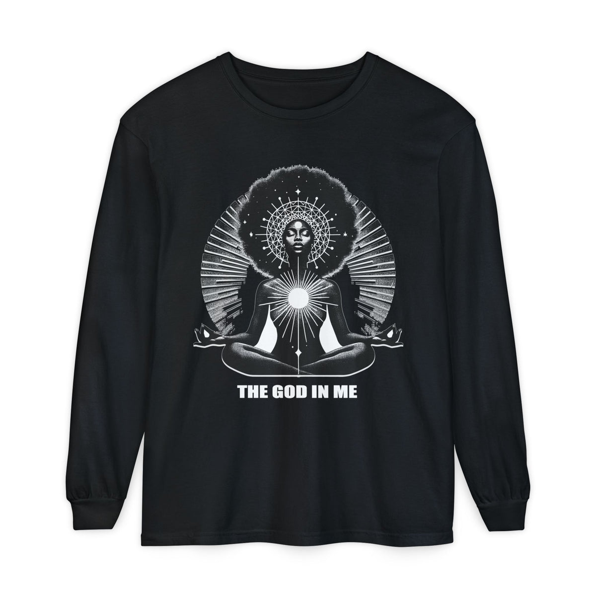God in me Graphic Long Sleeve Tee