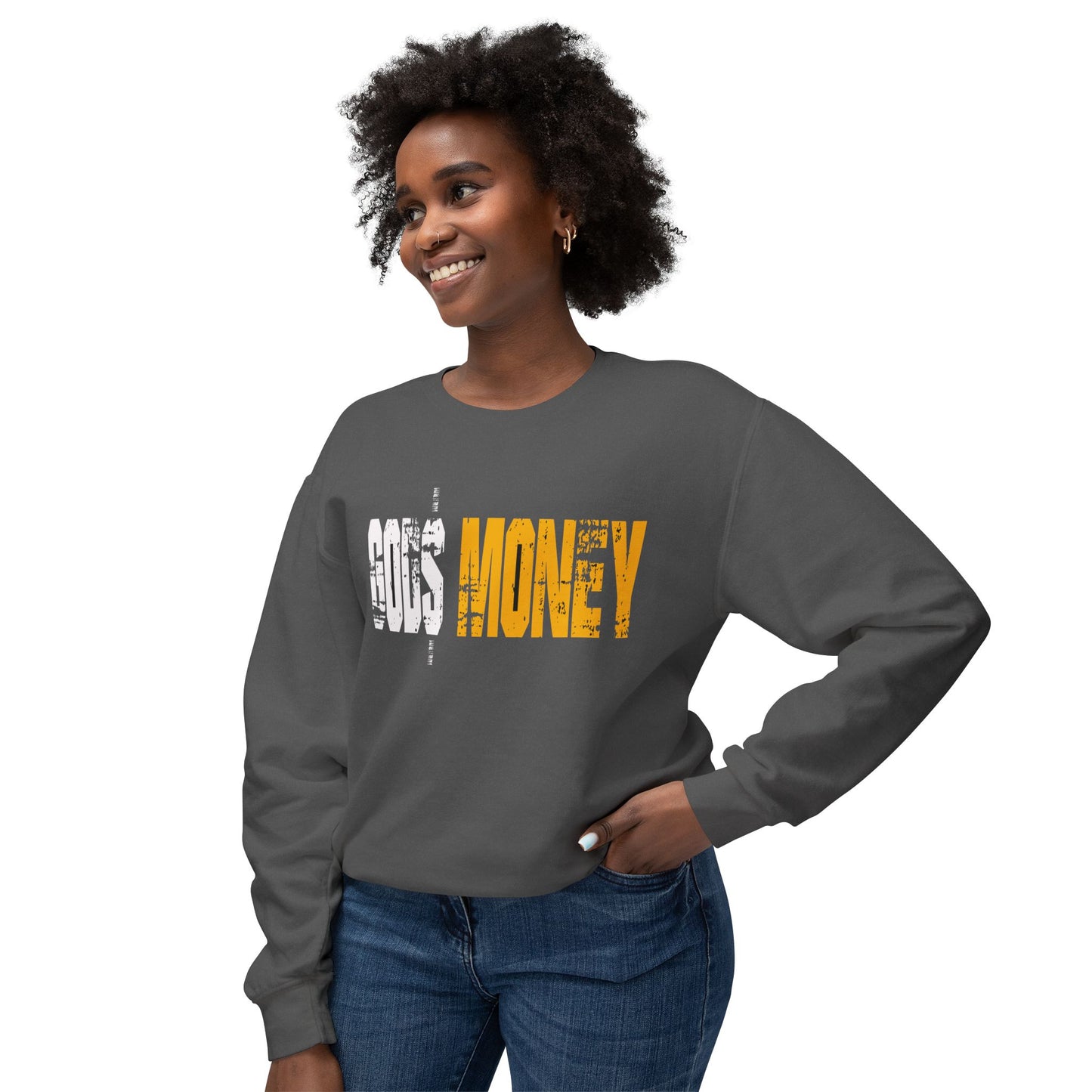 GOD'S MONEY  Crewneck Sweatshirt