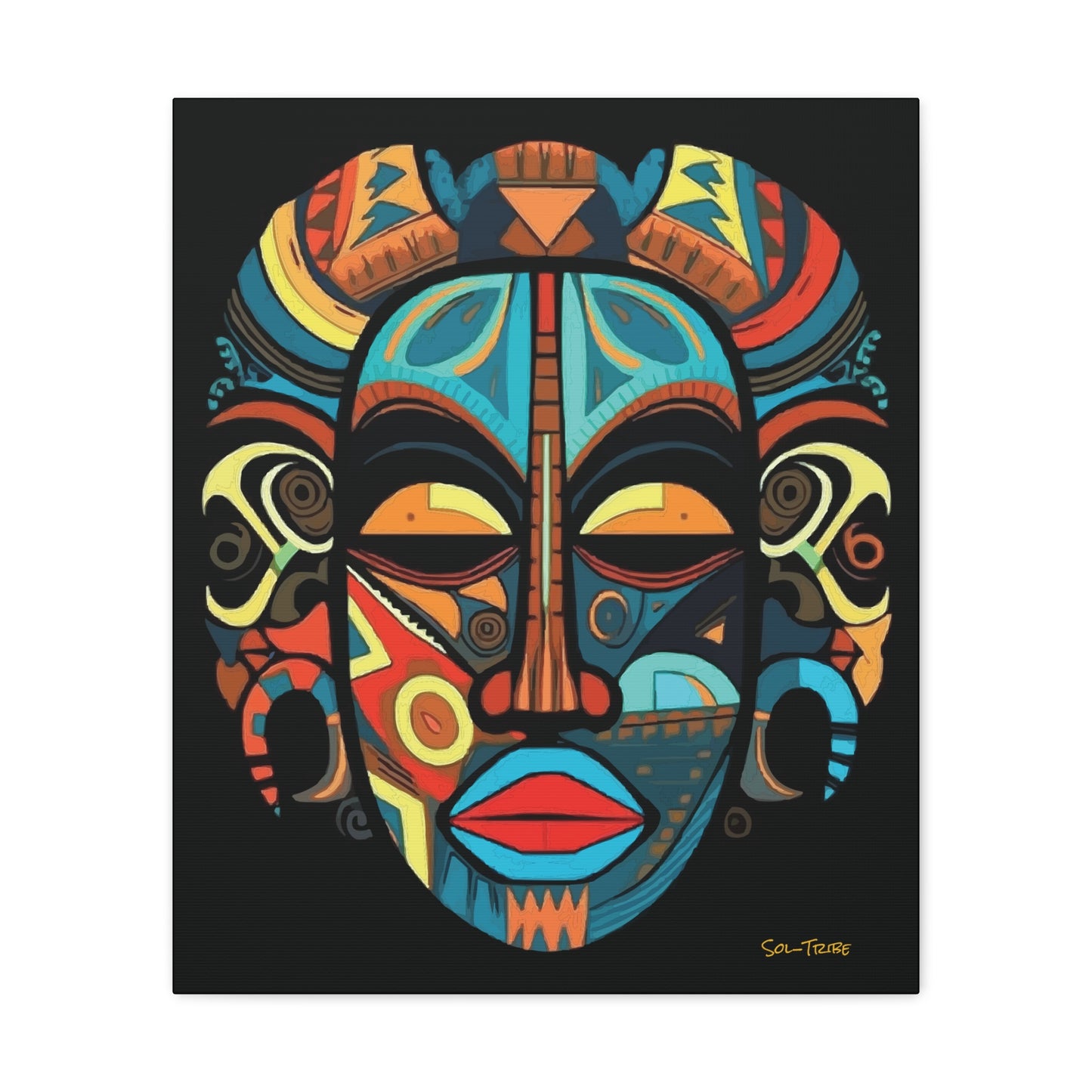 TRIBAL MASK 2 Canvas