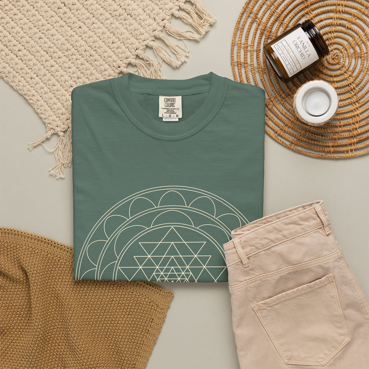Sacred Geometry Mandala T-Shirt