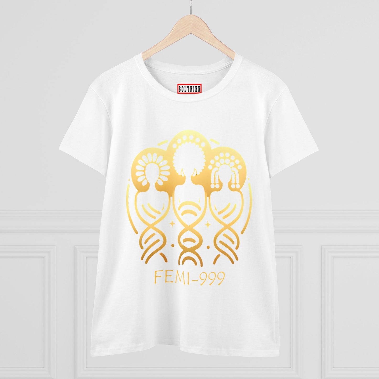 FEMI-999 Women's Midweight Cotton Tee