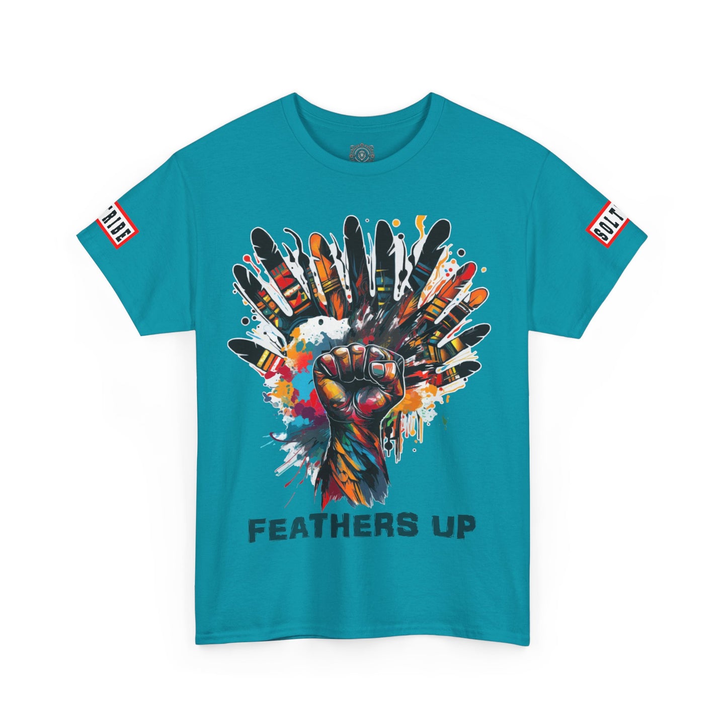 FEATHERS UP! T-SHIRT