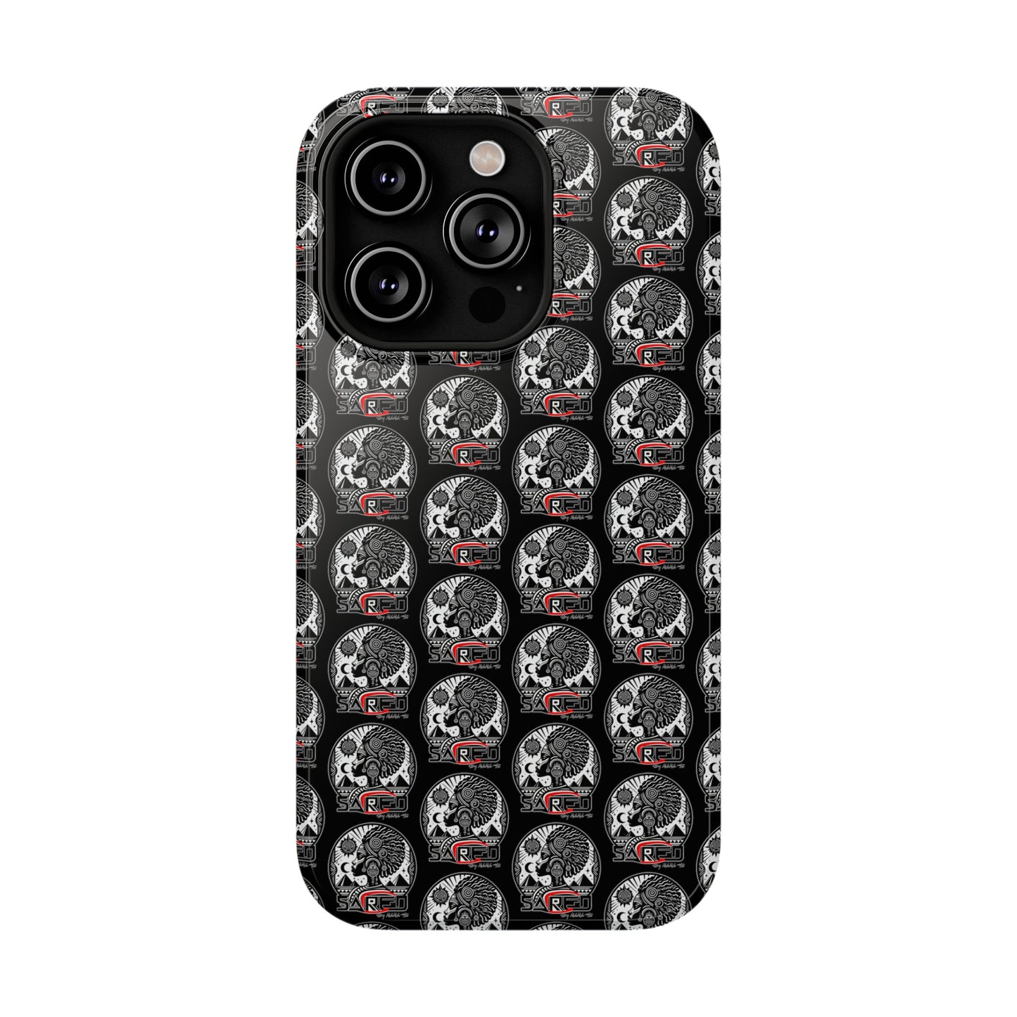 Sacred Tea Impact-Resistant Phone Cases (black)