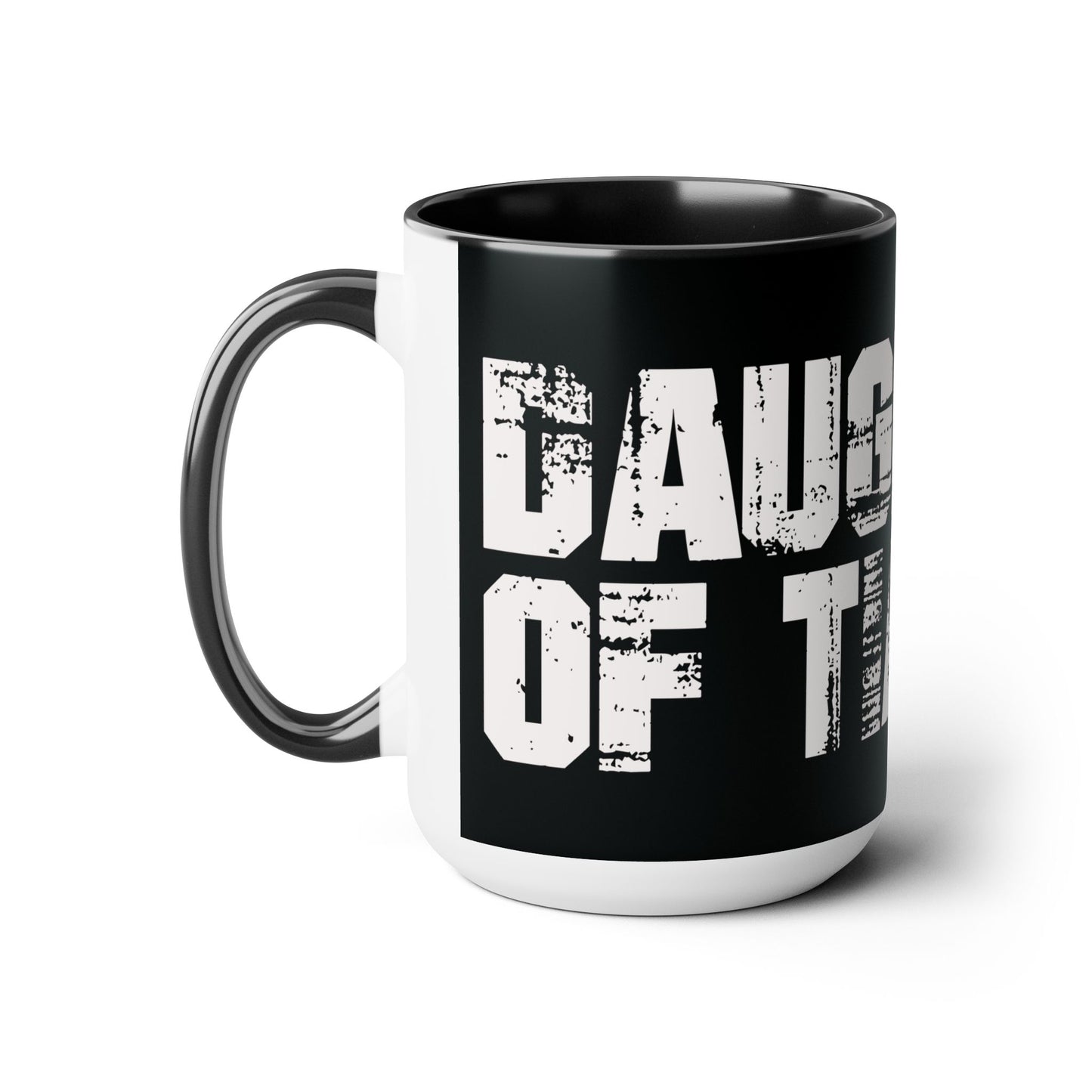 TIAMAT Two-Tone Coffee Mugs, 15oz