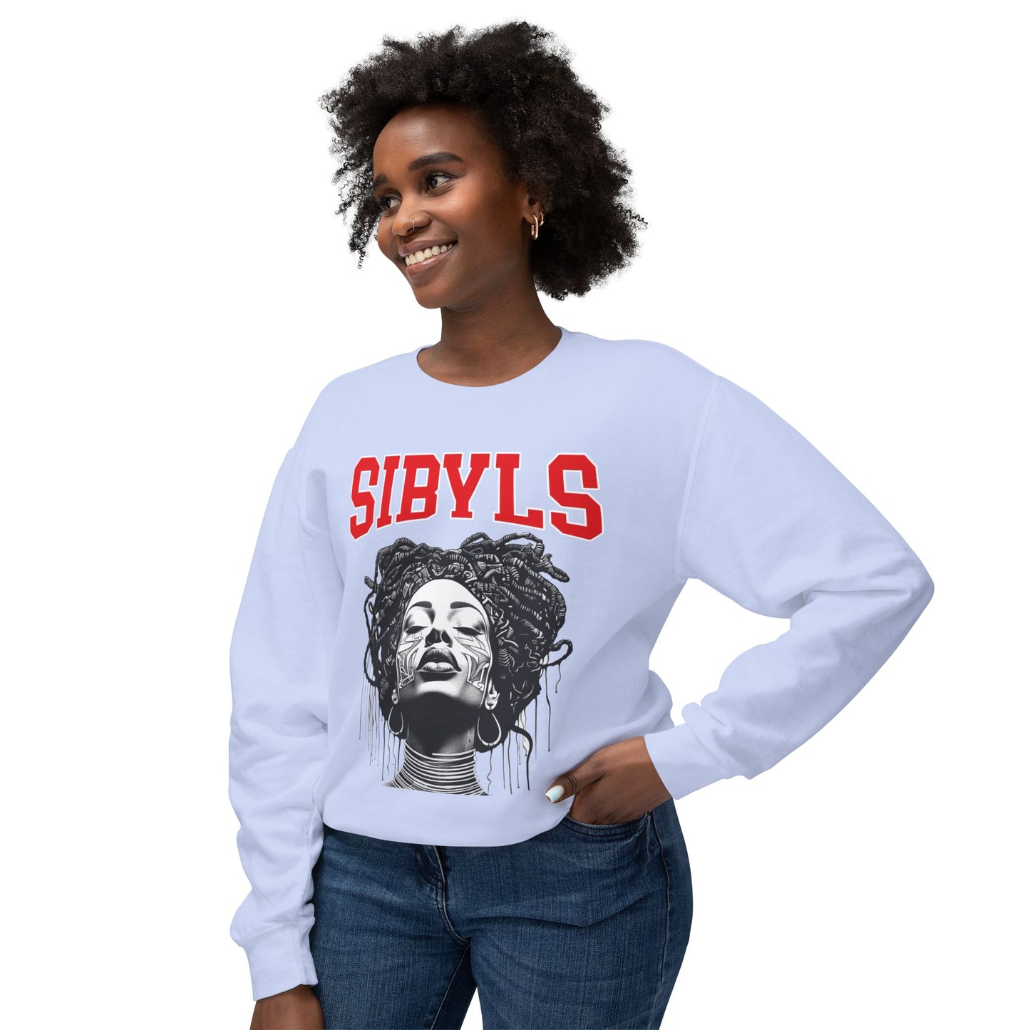 Crewneck Sweatshirt — "SIBYLS"
