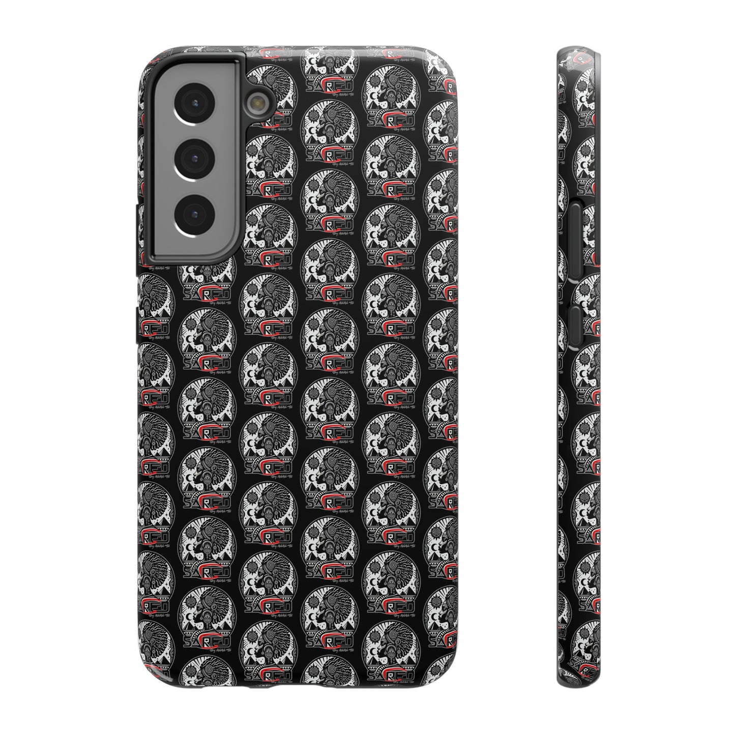 Sacred Tea Impact-Resistant Phone Cases (black)