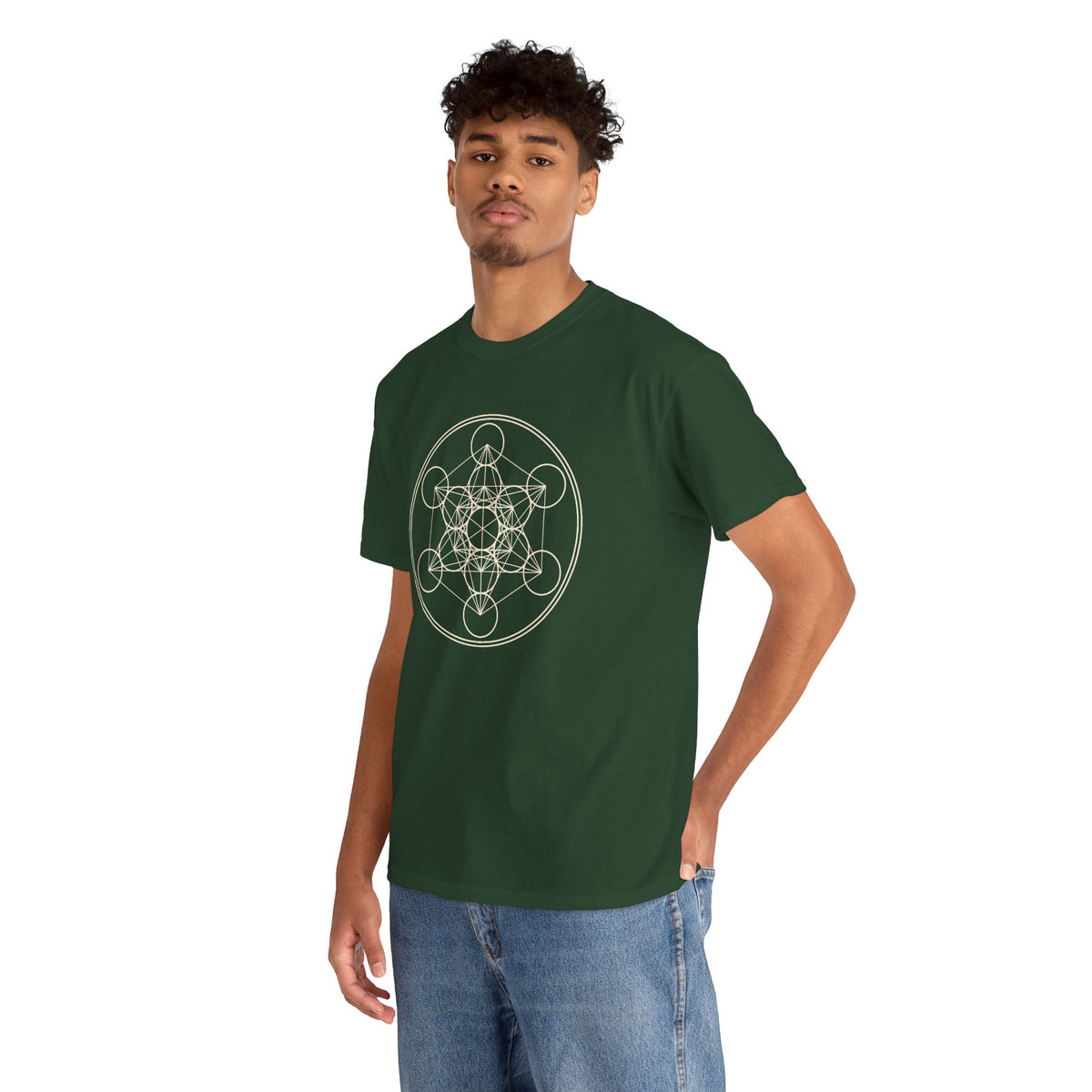 Sacred Geometry Metatron’s Cube T-Shirt