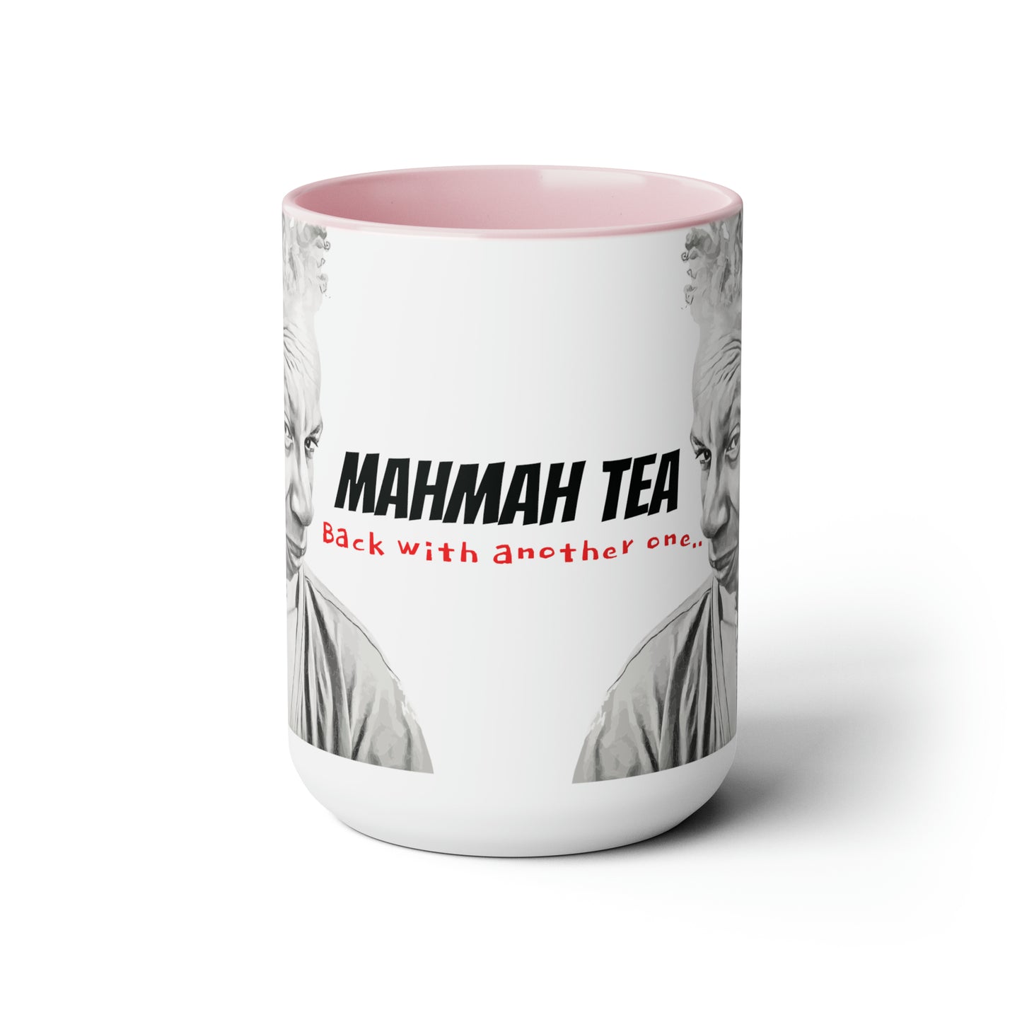 MAhMAh Tea's Two-Tone Coffee Mugs, 15 ounce cup