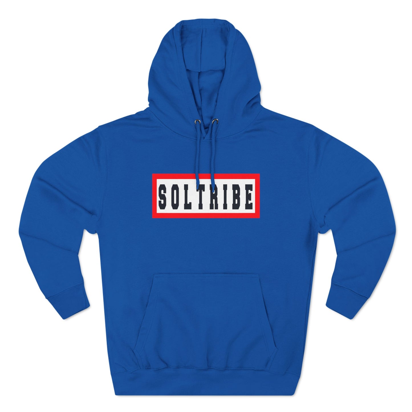 SOL-TRIBE Three-Panel Fleece Hoodie