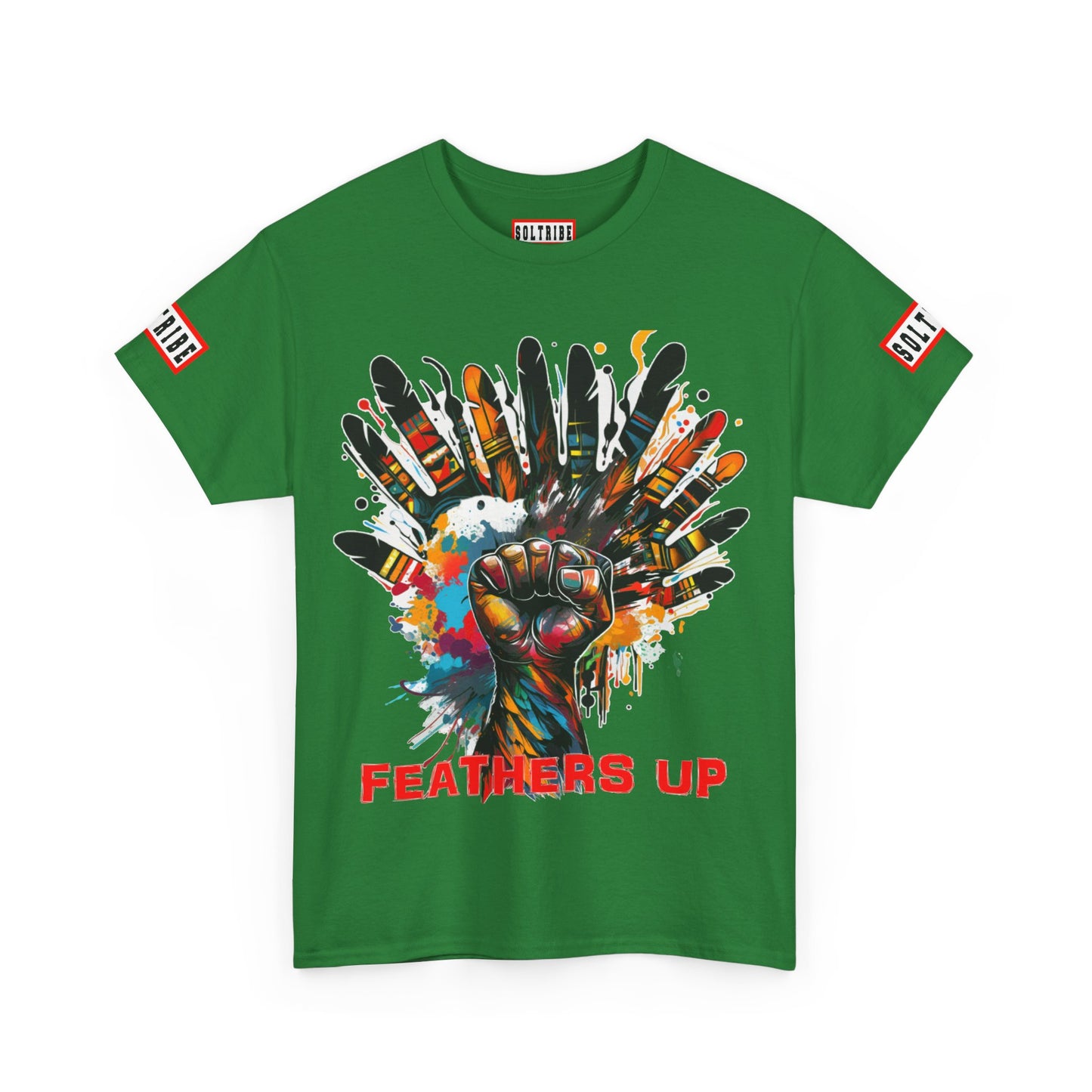 FEATHERS UP! T-SHIRT