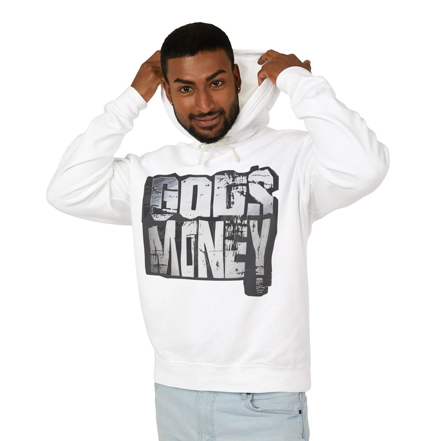 GODS MONEY SILVER Vibration Hoodie — Sweatshirt