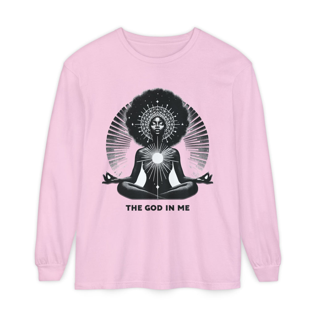 God in me Graphic Long Sleeve Tee