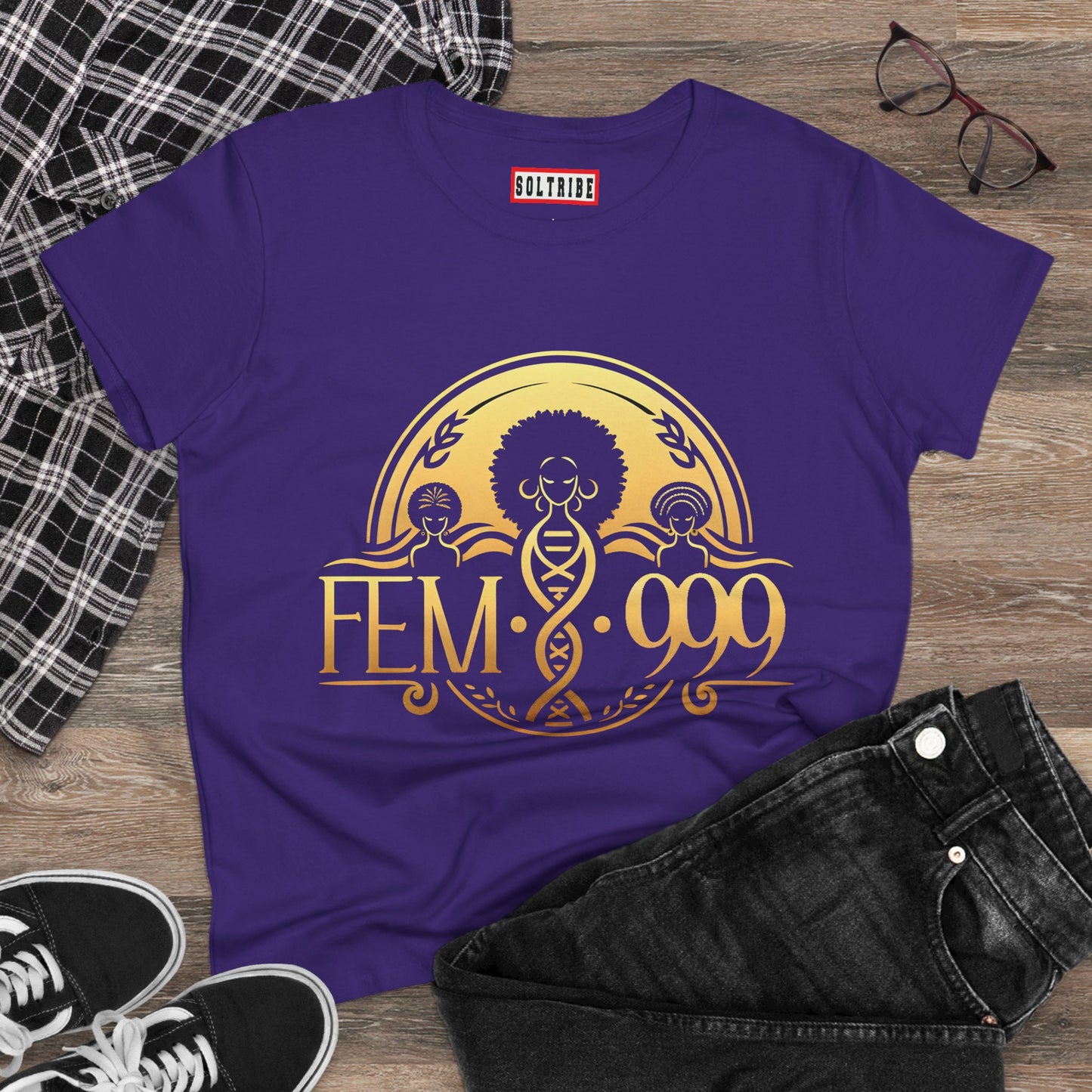 FEMI-999 SEAL Women's Midweight Cotton Tee