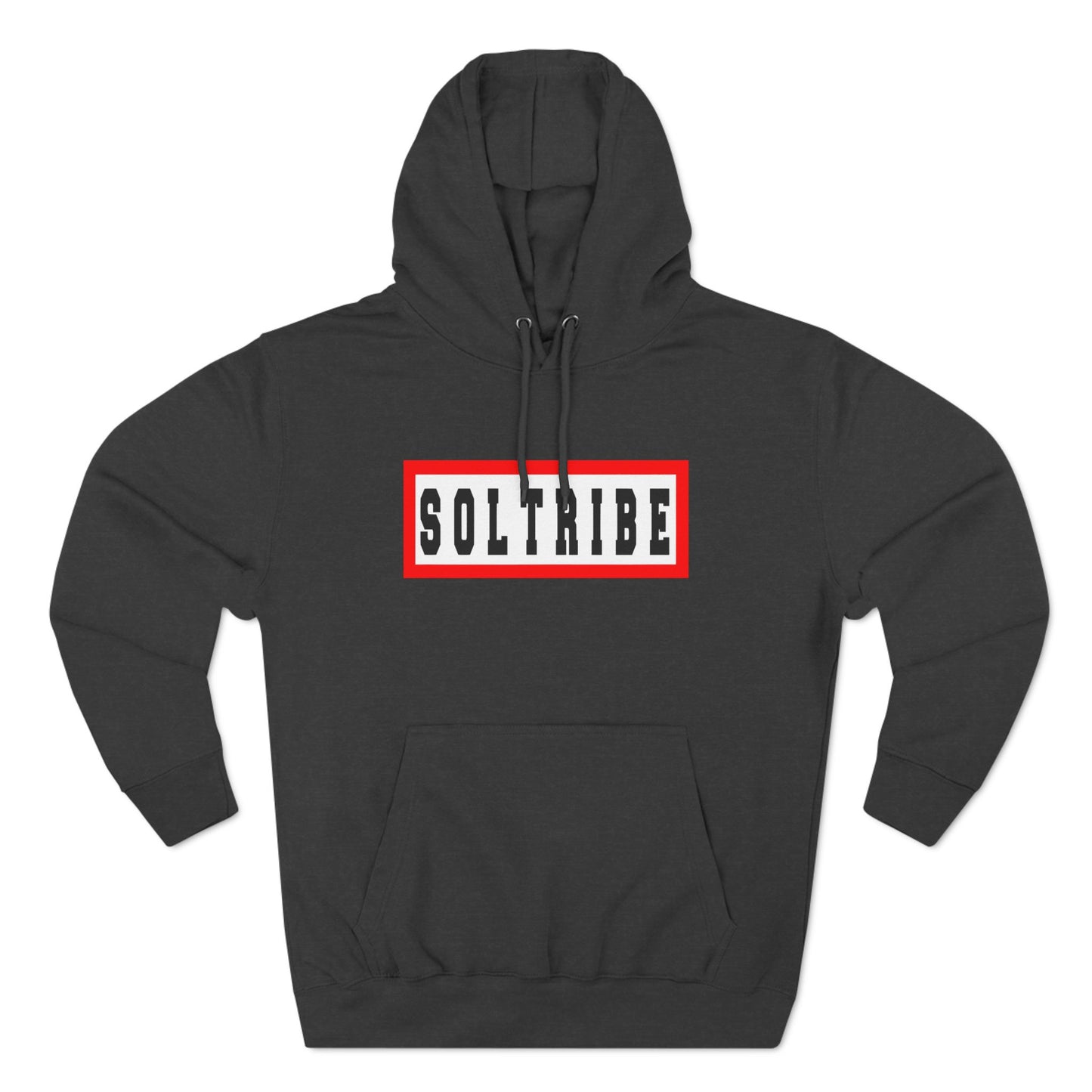 SOL-TRIBE Three-Panel Fleece Hoodie