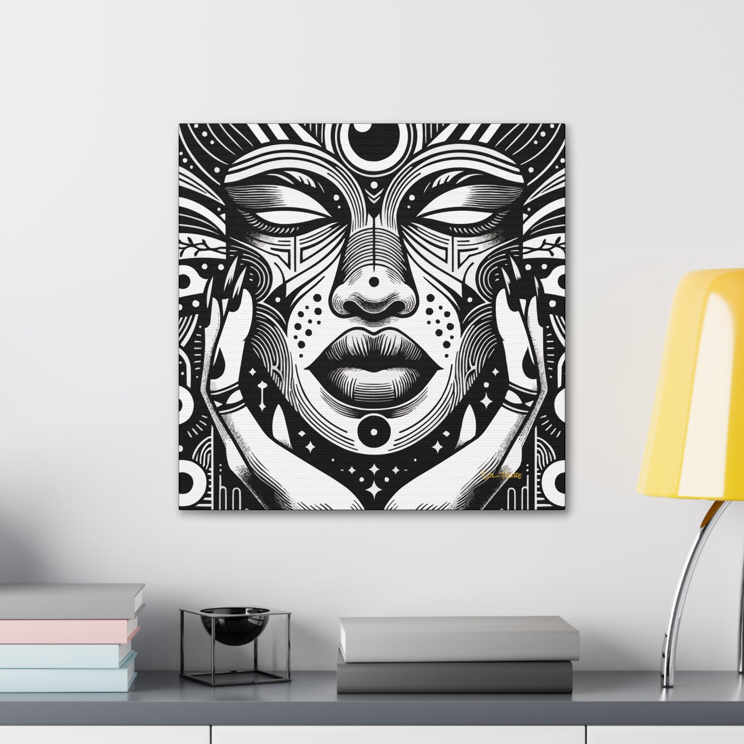 Tribal Canvas Wall Abstract Art