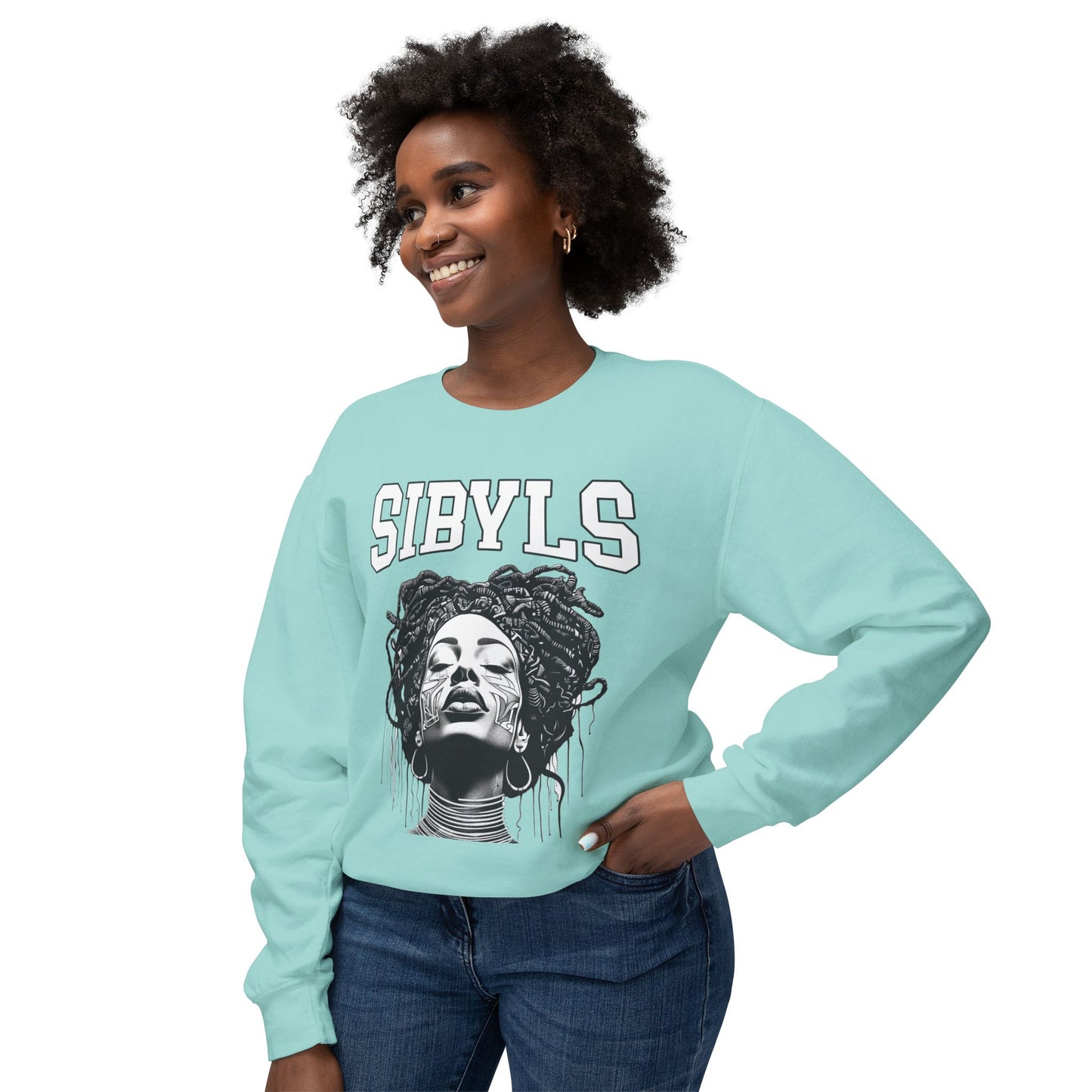 Crewneck Sweatshirt — "SIBYLS"