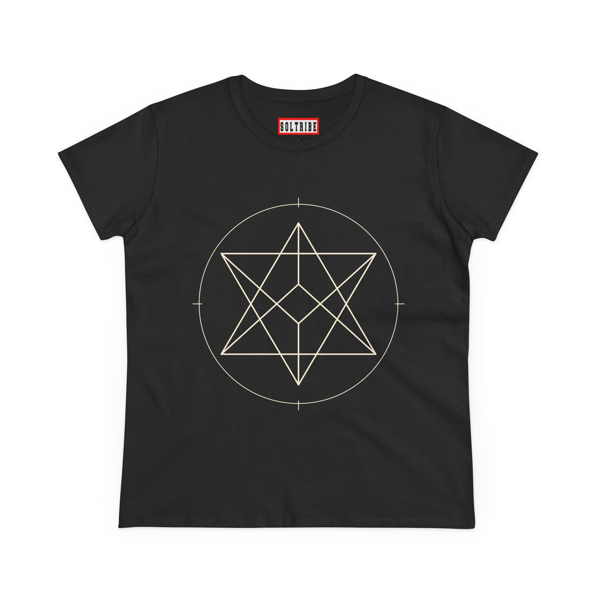 Women's Sacred Geometry Merkaba T-Shirt