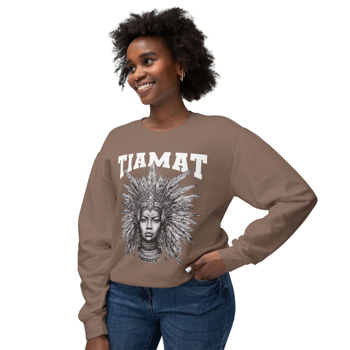 Tiamat Rising Crewneck Sweatshirt — 'Her Daughters Have Awakened'