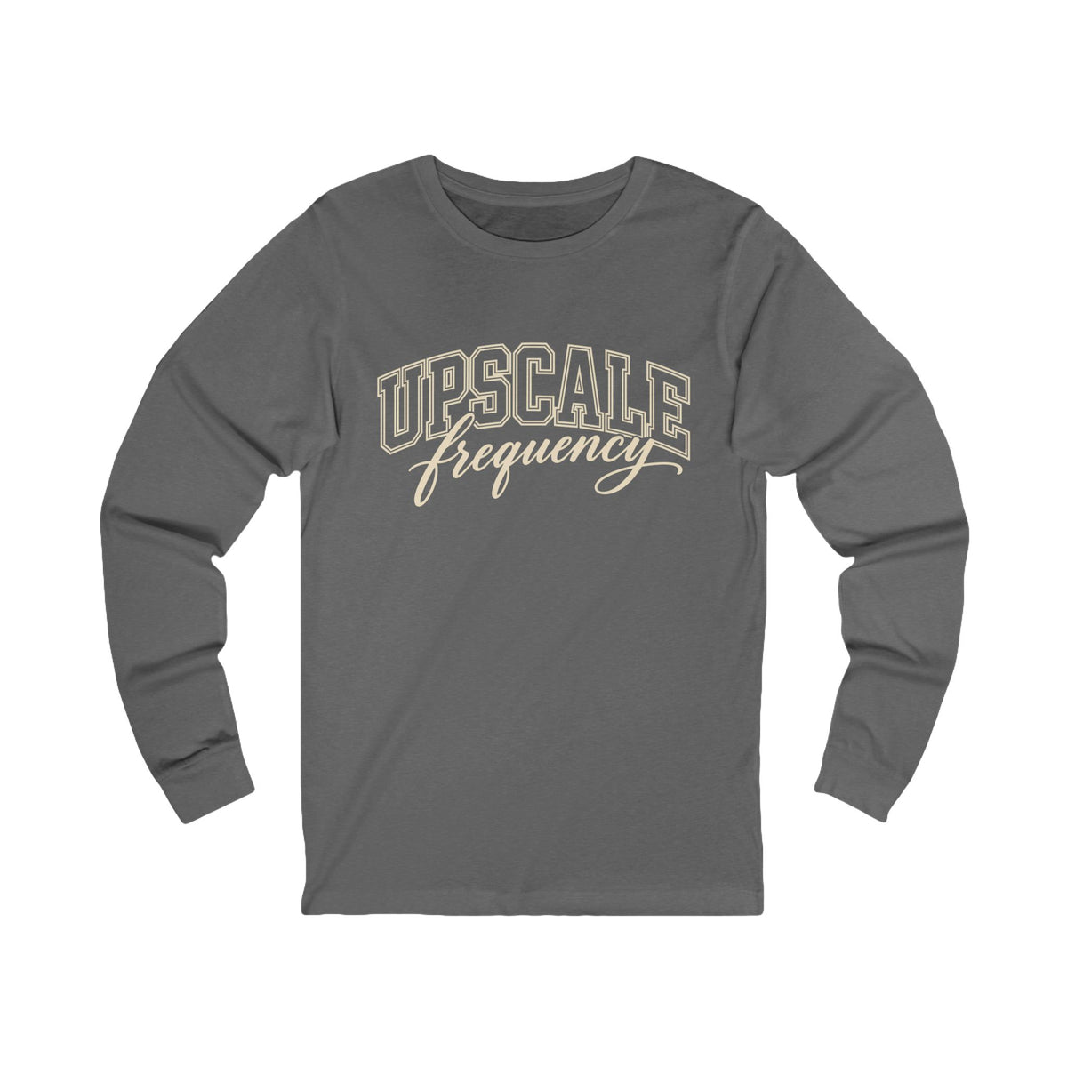 Upscale Frequency Graphic Long Sleeve Tee