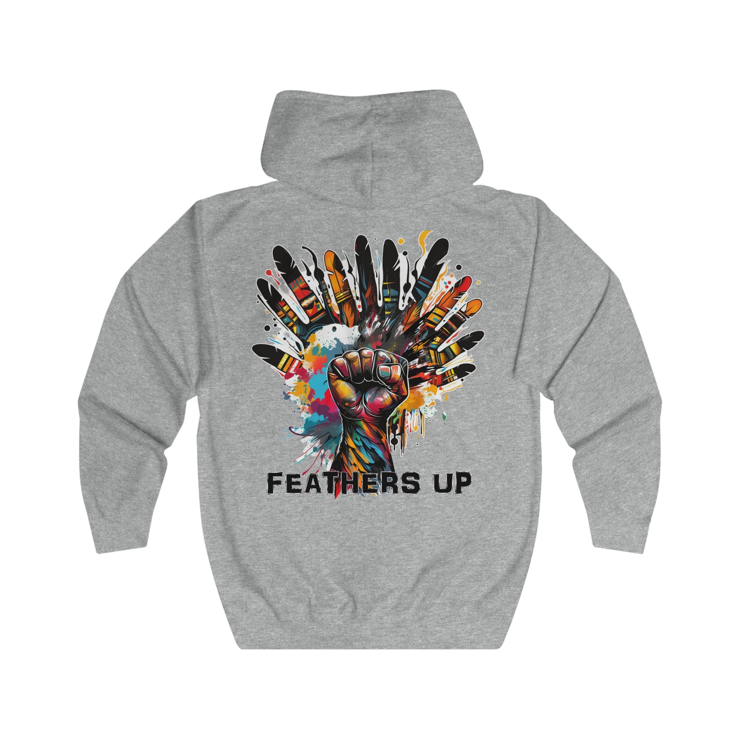 Feathers Up Full Zip Hoodie