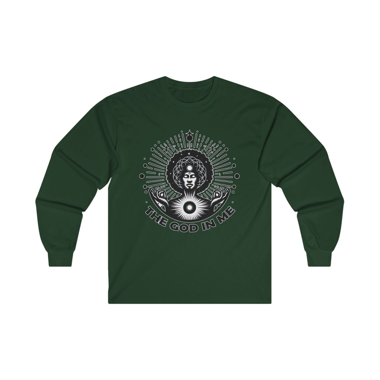 GOD IN ME Ultra Cotton Long Sleeve Tee