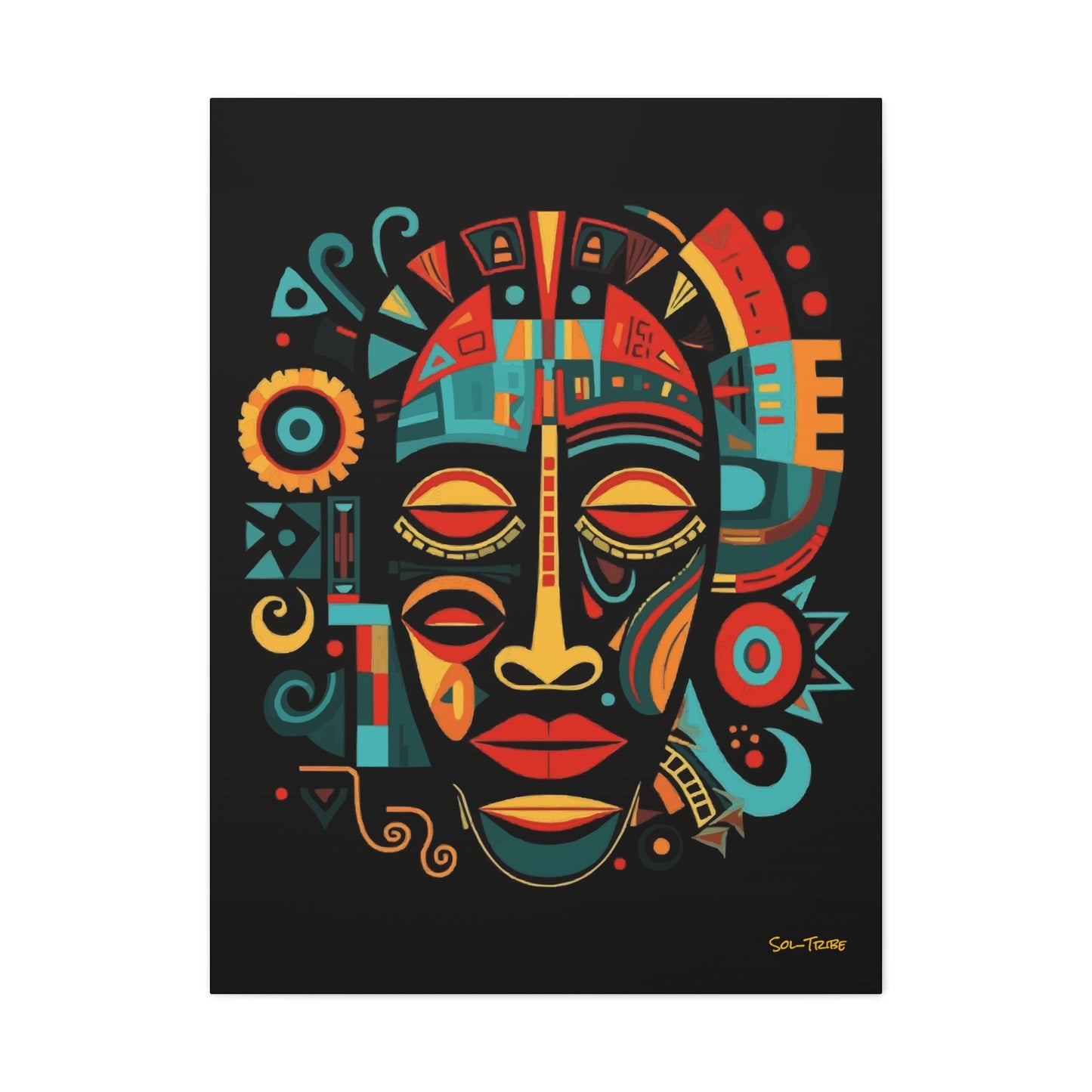 TRIBAL MASK Canvas