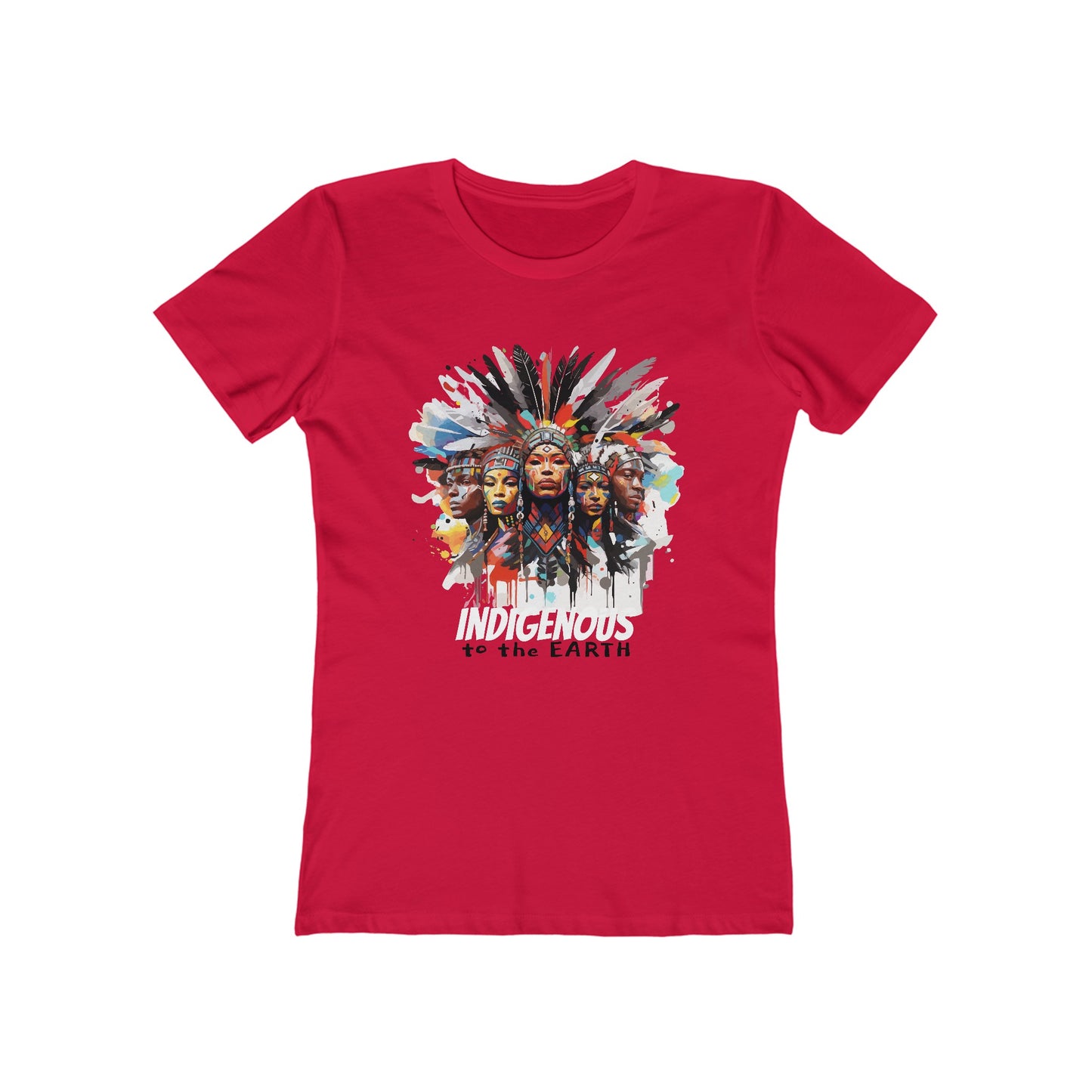 Indigenous to the earth (BELLE T-SHIRT, GIRLS, WOMEN)