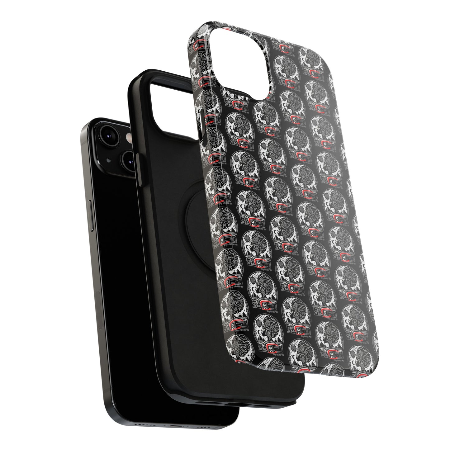 Sacred Tea Impact-Resistant Phone Cases (black)