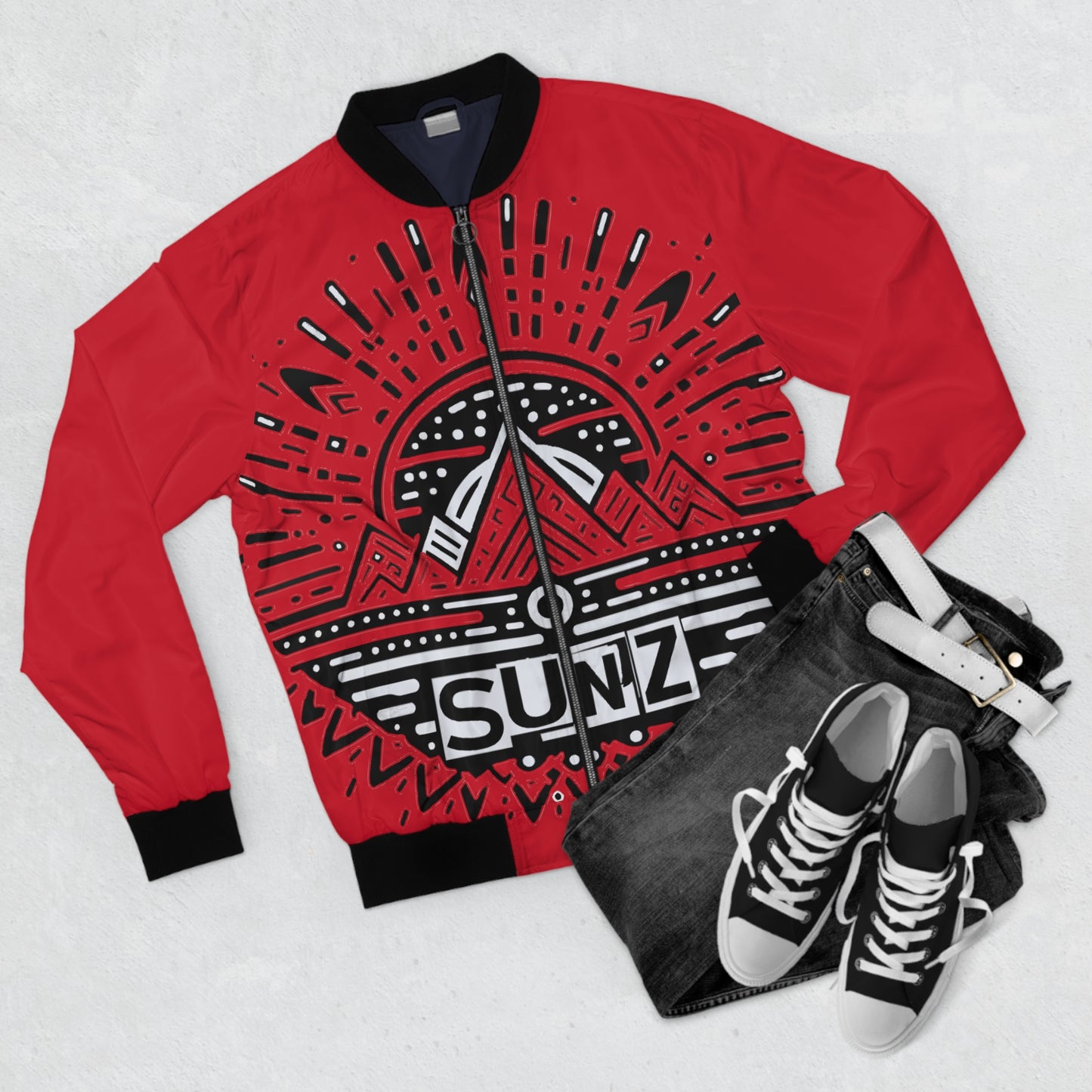 SUNZ 2 Bomber Jacket (red)