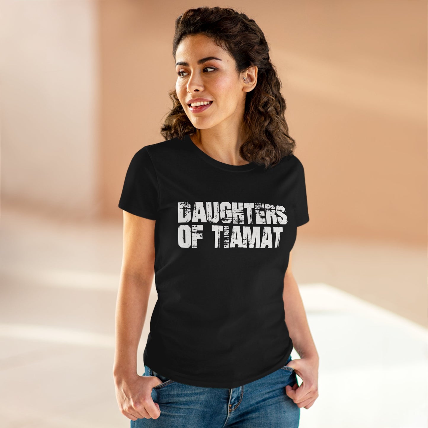DAUGHTERS OF TIAMAT Women's Midweight Cotton Tee