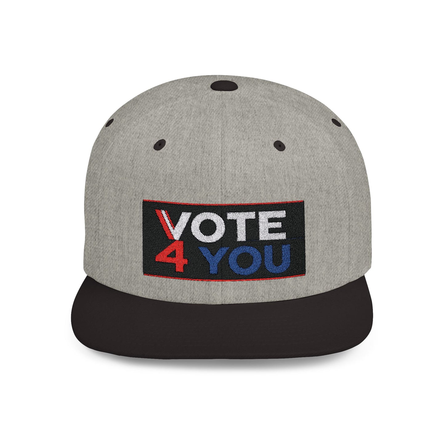 VOTE 4 YOU Flat Bill Snapback