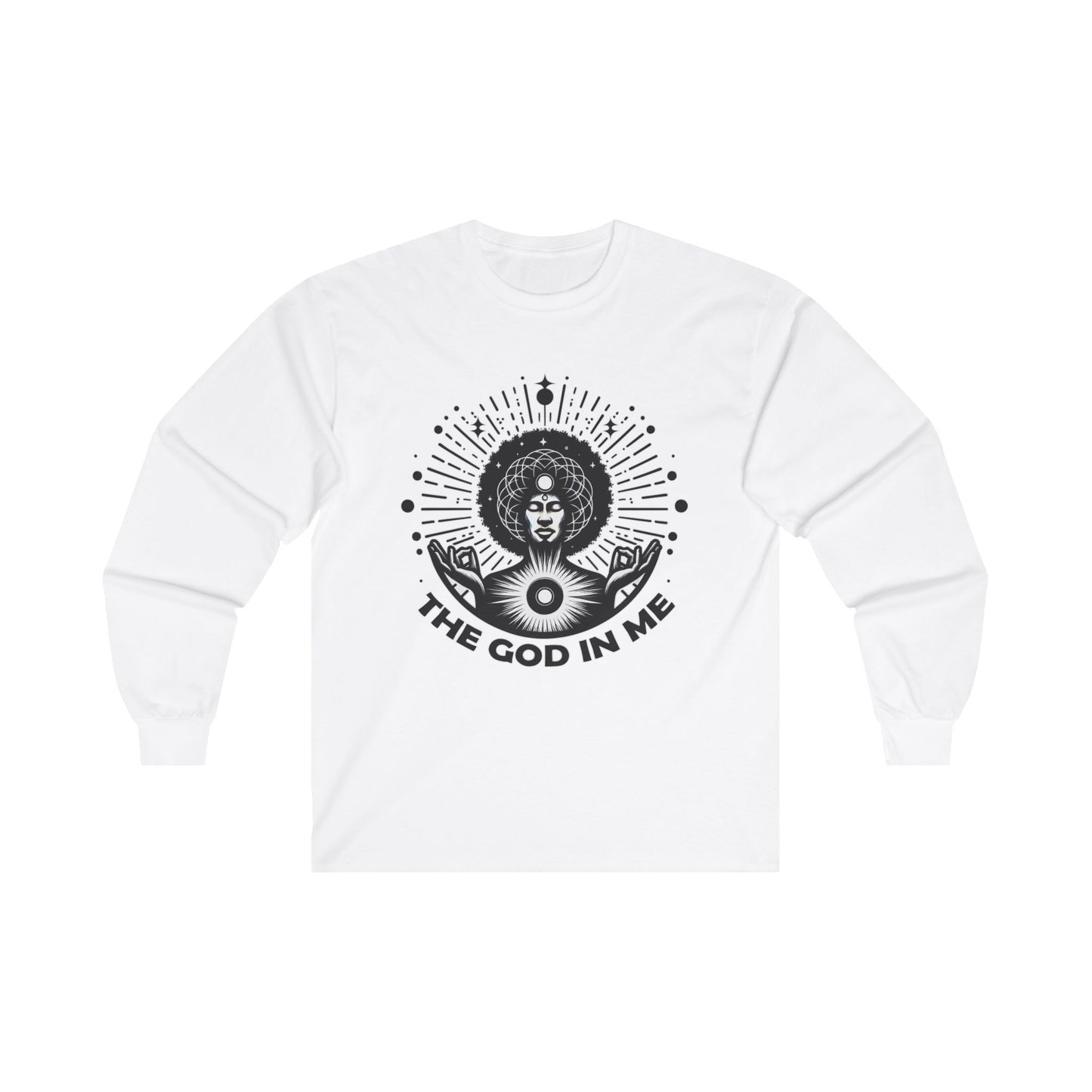 GOD IN ME Ultra Cotton Long Sleeve Tee