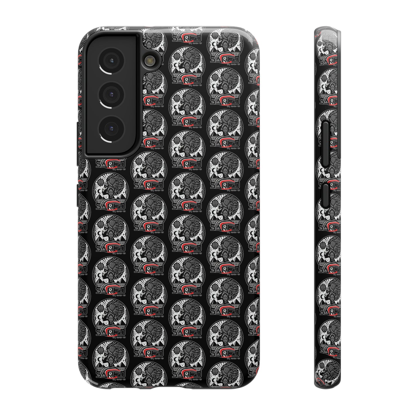 Sacred Tea Impact-Resistant Phone Cases (black)