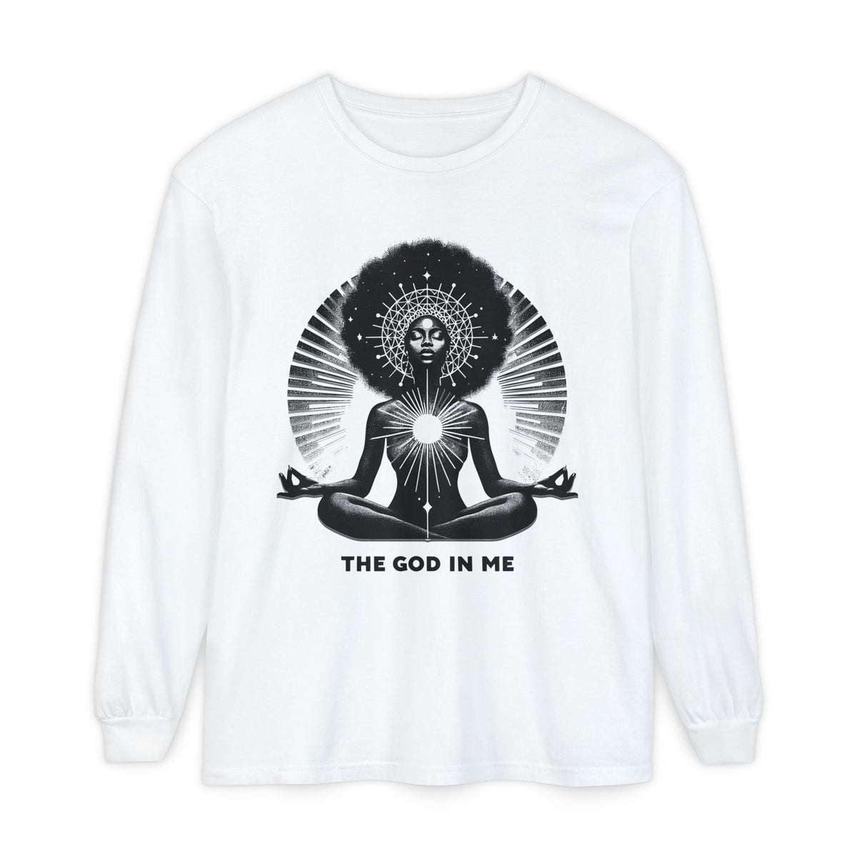 God in me Graphic Long Sleeve Tee
