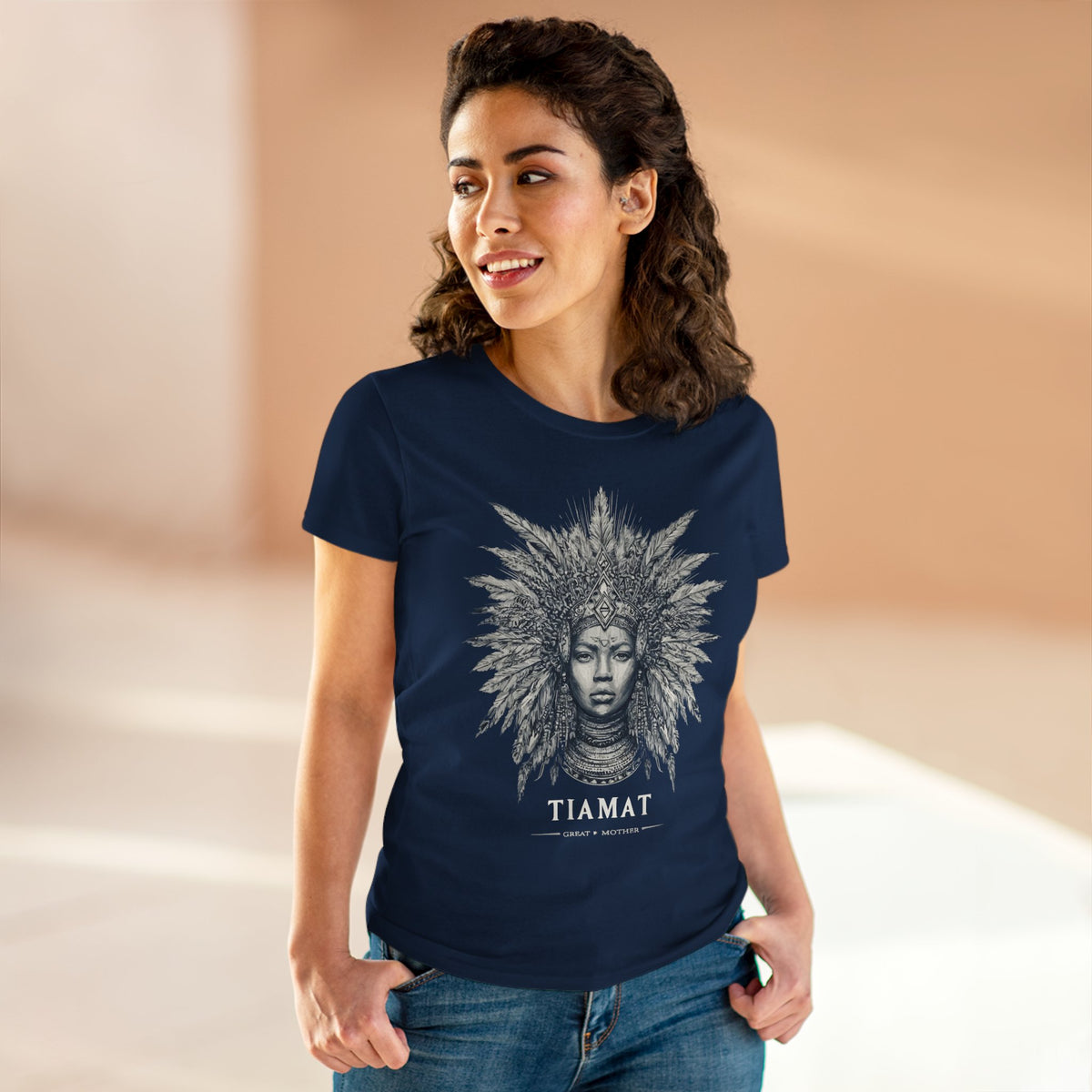TIAMAT Women's Midweight Cotton Tee