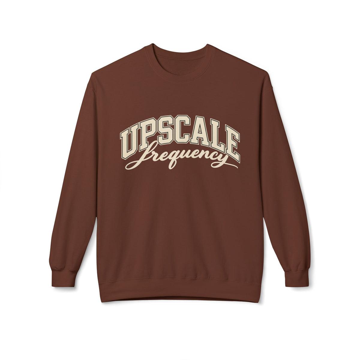 Upscale Frequency style 2 Fleece Crewneck Sweatshirt