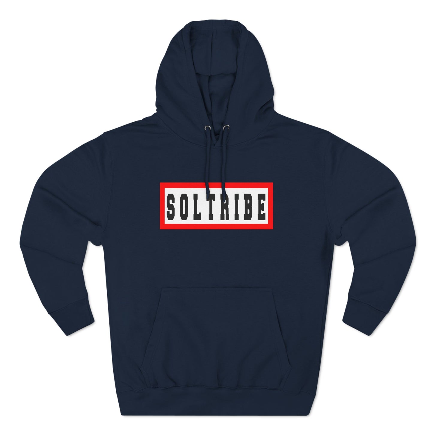 SOL-TRIBE Three-Panel Fleece Hoodie