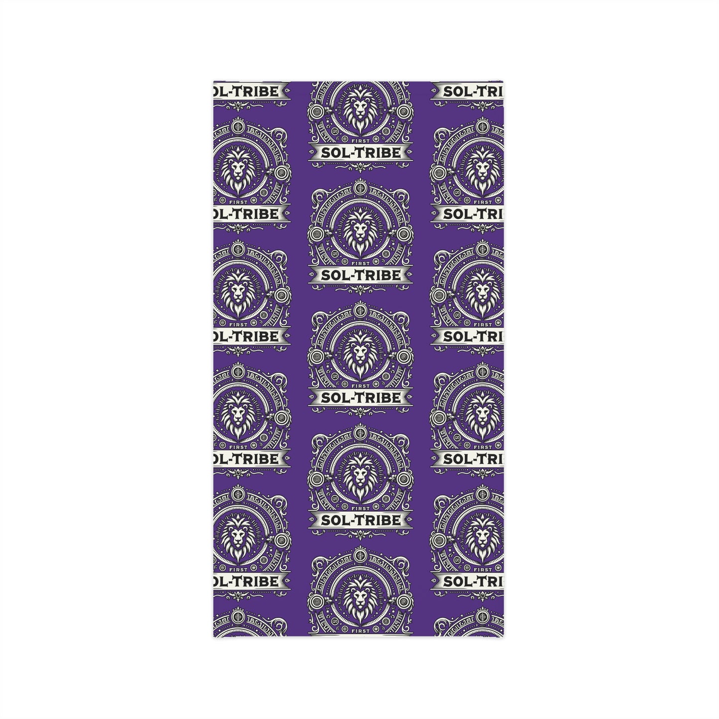 SOL TRIBE Midweight Neck Gaiter/ Head Wrap (purple)