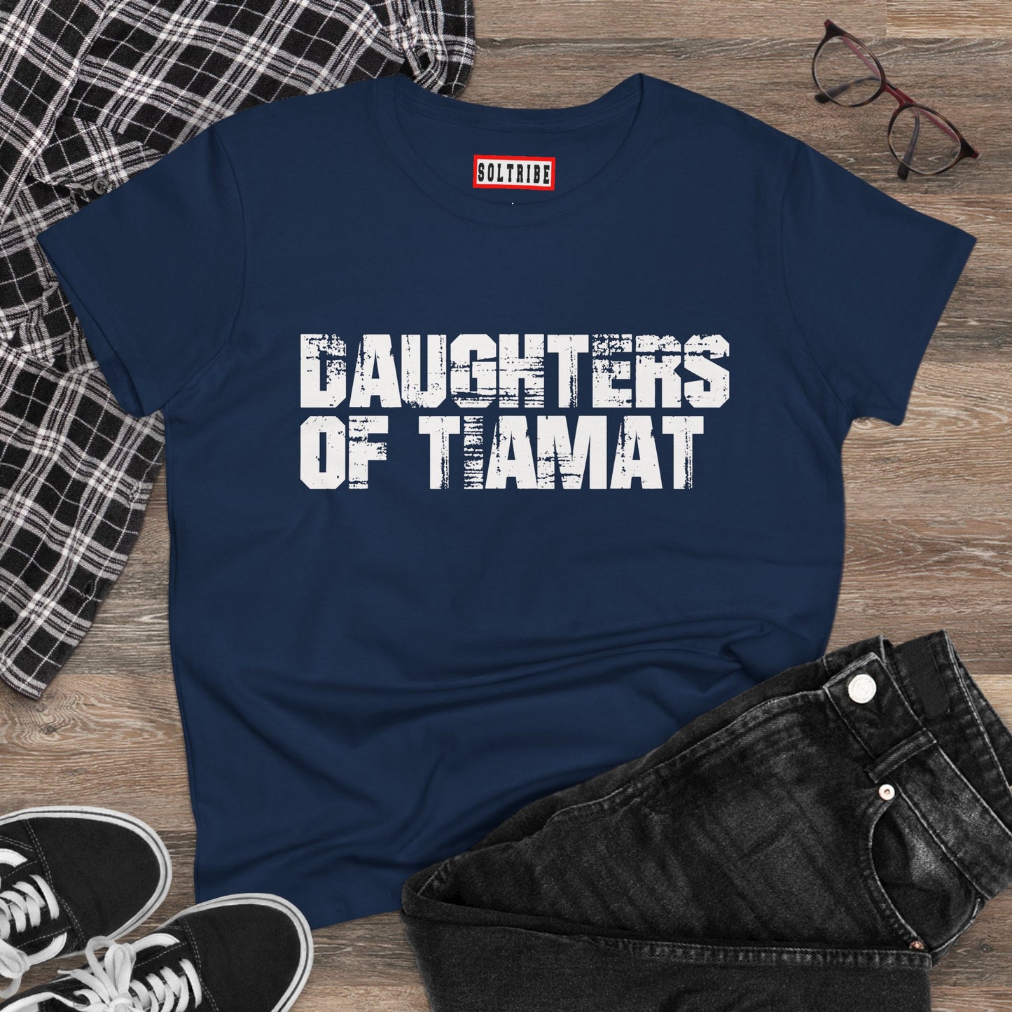 DAUGHTERS OF TIAMAT Women's Midweight Cotton Tee