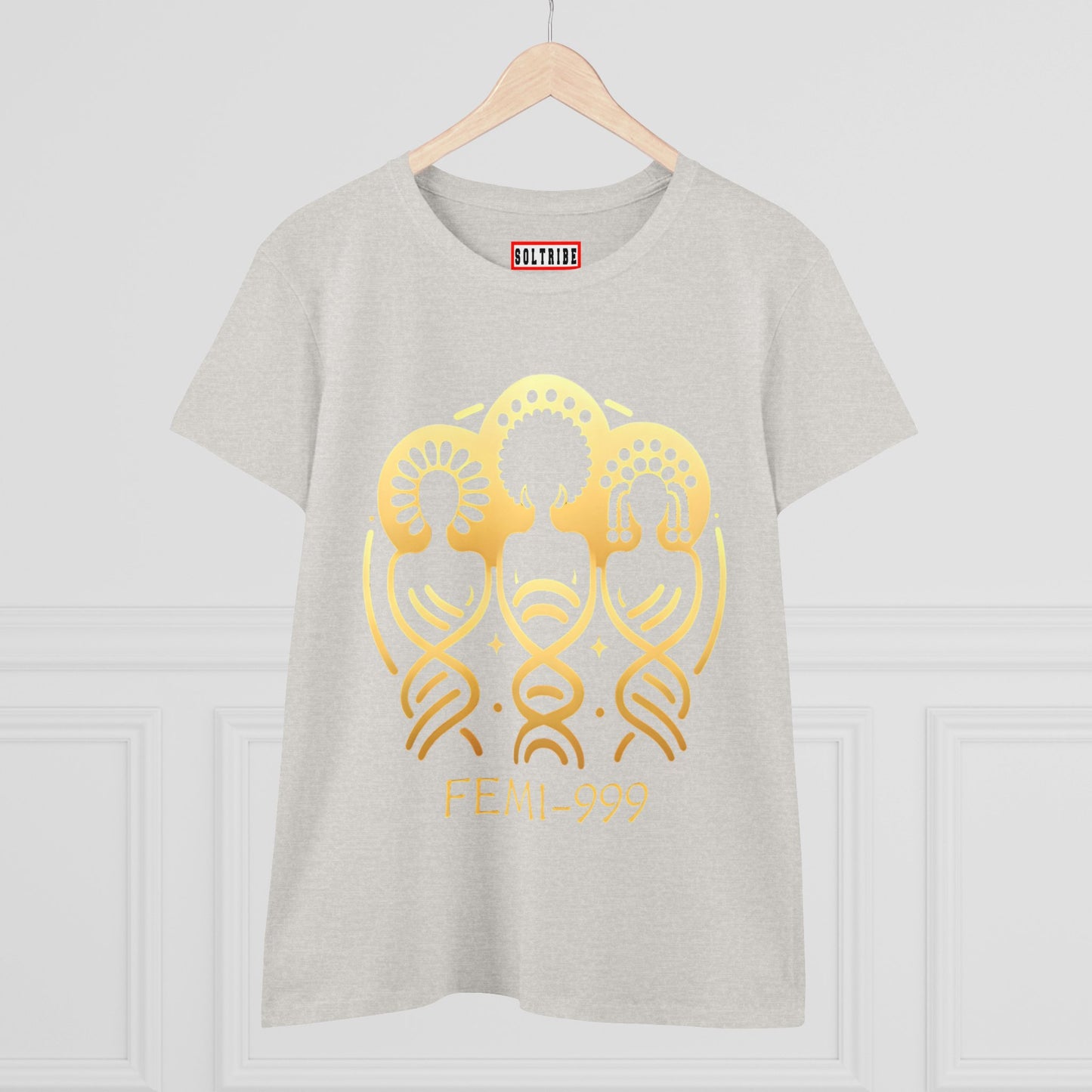 FEMI-999 Women's Midweight Cotton Tee