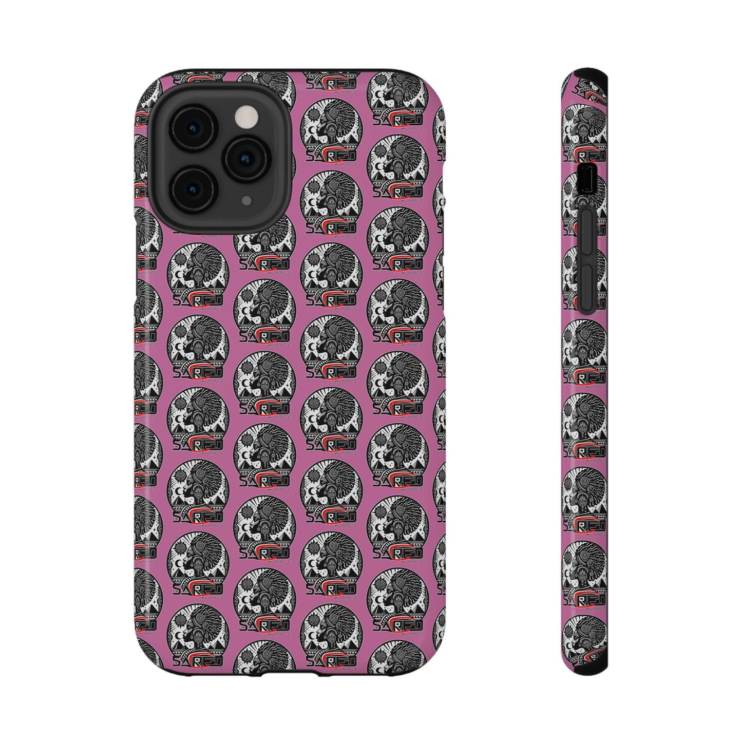 Sacred Tea Impact-Resistant Phone Cases (PINK)