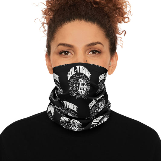 SOL-TRIBE Lightweight Neck Gaiter/ Head Band/ Wrap (BLACK)