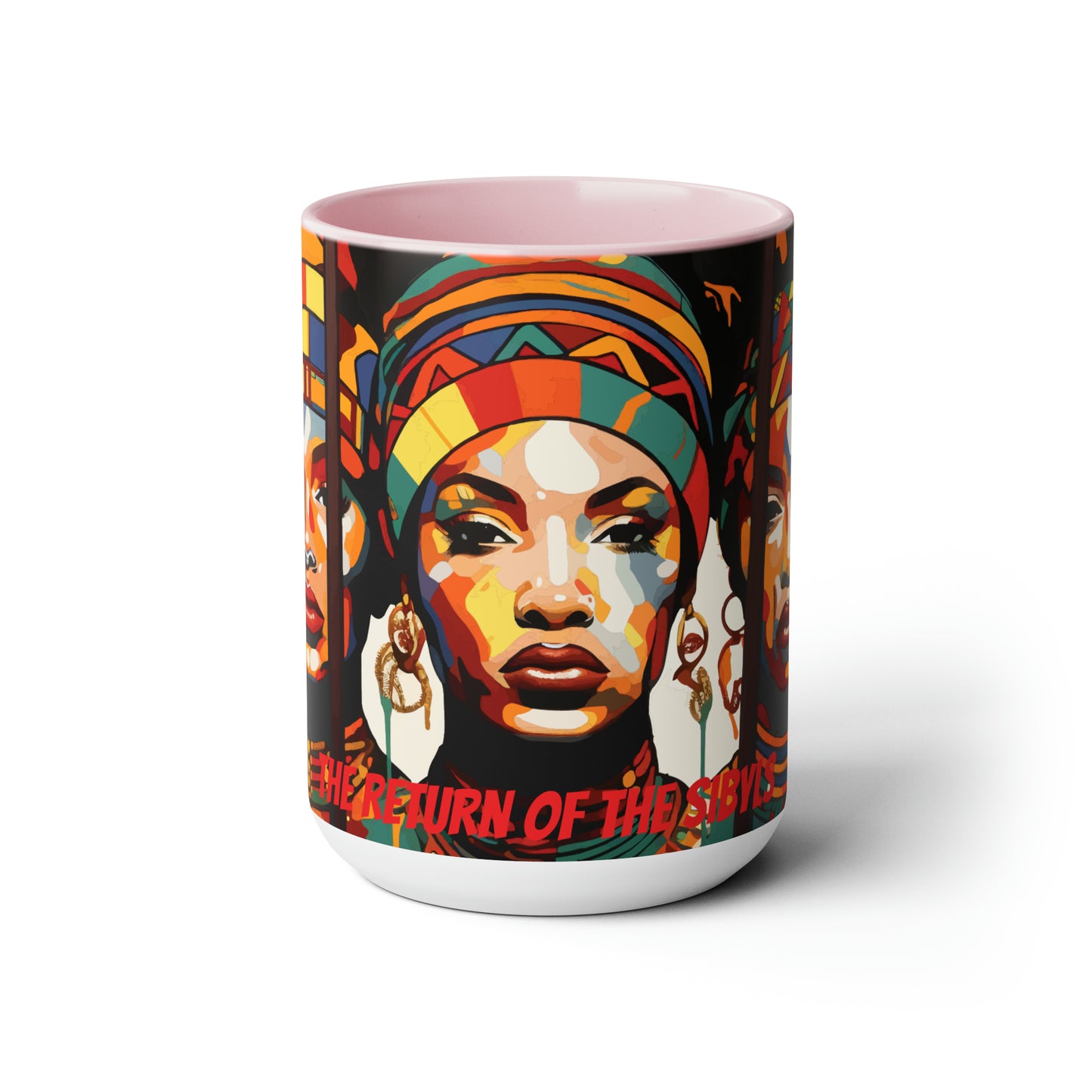 The Sibyls Two-Tone Coffee Mugs, 15oz