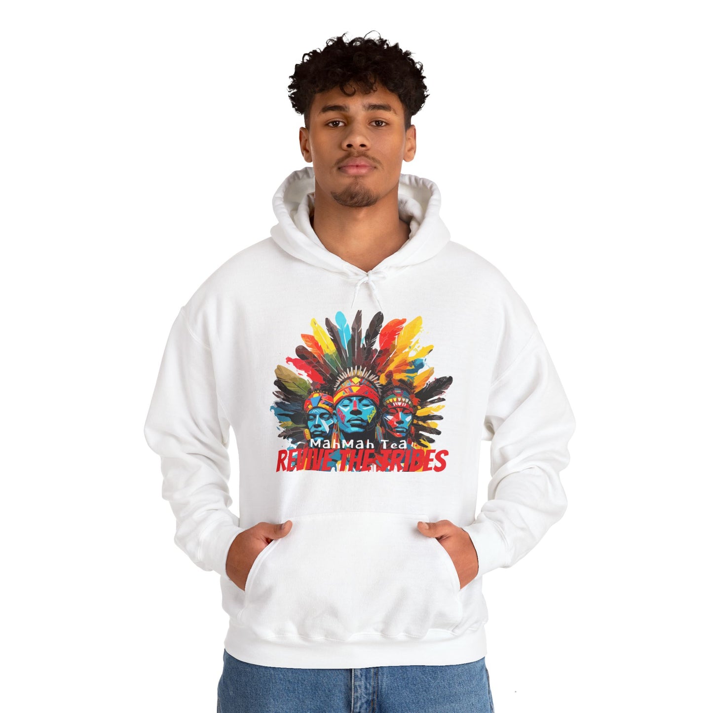 REVIVE THE TRIBES  Hooded Sweatshirt (unisex)