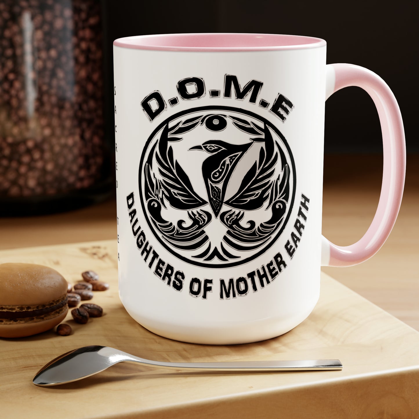 D.O.M.E Two-Tone Coffee Mugs, 15oz