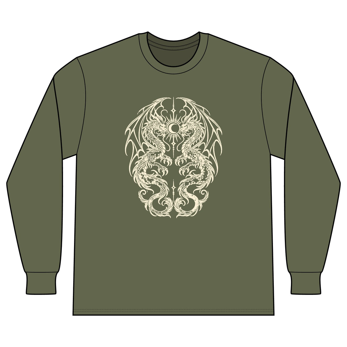 Sacred Dragon Long Sleeve Shirt